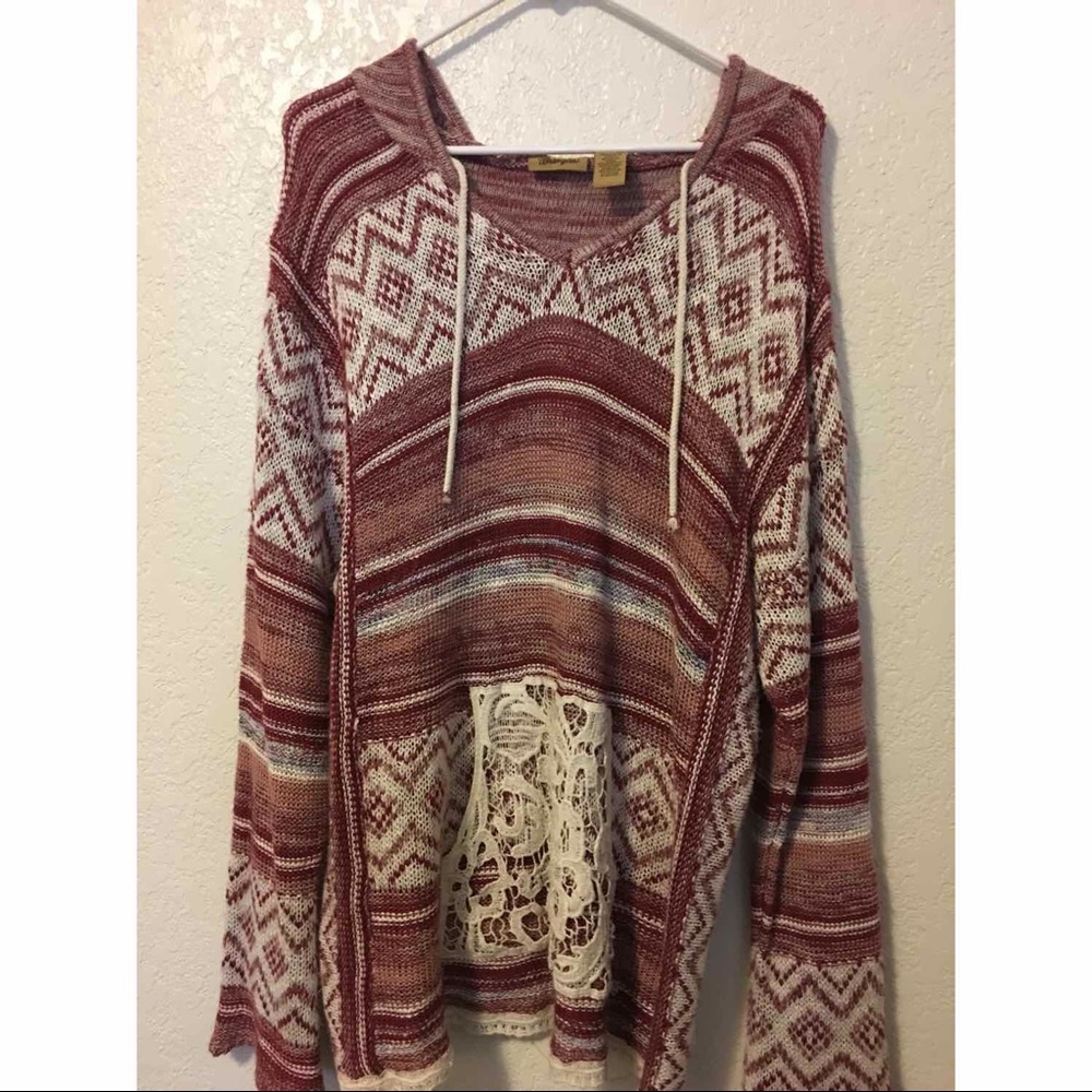 Wrangler Knit sweater hoodie